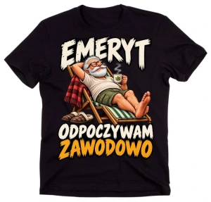 Koszulka dla Emeryta na prezent - emeryt6-5