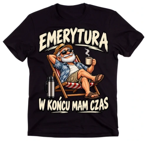 Koszulka dla emeryta na prezent.webp