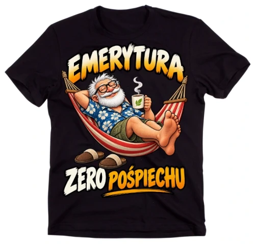Koszulka dla emeryta na prezent.webp