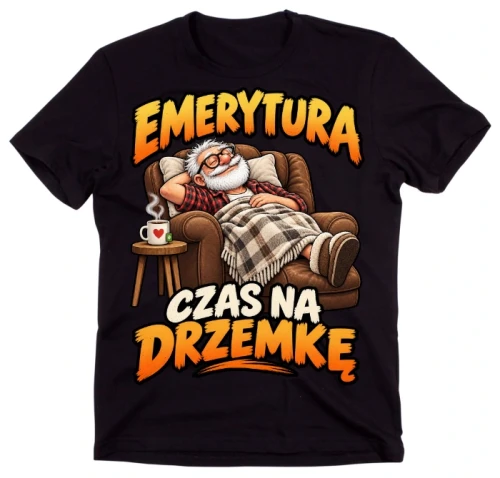Koszulka dla emeryta na prezent.webp