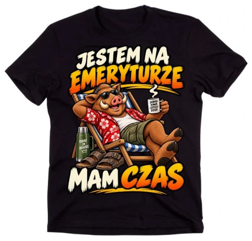 Koszulka dla emeryta na prezent.webp