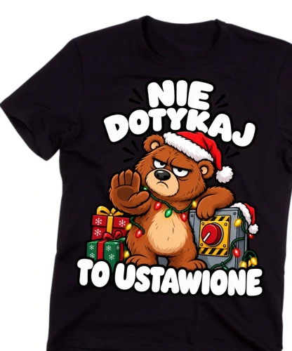 Koszulki dla kolegów z produkcji na Mikołajki, dla kolegów z pracy.webp