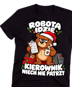 Koszulki dla kolegów z produkcji na Mikołajki, dla kolegów z firmy- mikołajk500-3