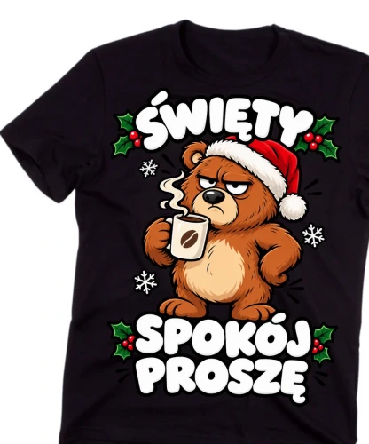 Koszulki dla kolegów z produkcji na Mikołajki, dla kolegów z pracy.webp