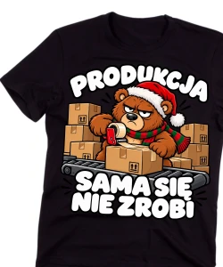 Koszulki dla kolegów z produkcji na Mikołajki, dla kolegów z firmy- mikołajk501-5