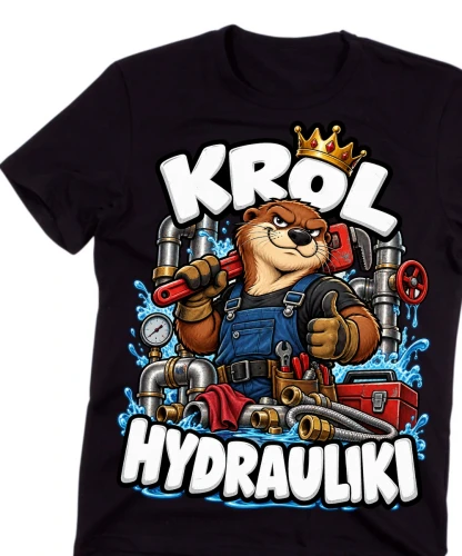 Koszulka dla HYDRAULIKA - KRÓL HYDRAULIKI.webp