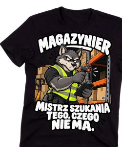 Koszulka dla magazyniera na prezent
