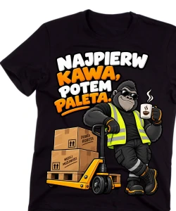 Koszulka dla magazyniera na prezent