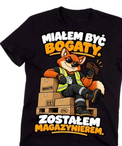 Koszulka dla magazyniera na prezent