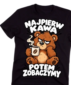 KOSZULKA MĘSKA ŚMIESZNA Z NADRUKIEM NA PREZENT DLA FACETA CHŁOPAKA MĘŻA KOLEG