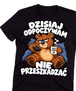 KOSZULKA MĘSKA ŚMIESZNA Z NADRUKIEM NA PREZENT DLA FACETA CHŁOPAKA MĘŻA KOLEGI