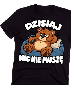 KOSZULKA MĘSKA ŚMIESZNA Z NADRUKIEM NA PREZENT DLA FACETA CHŁOPAKA MĘŻA KOLEGI
