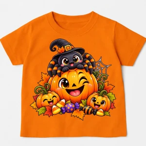Koszulka na Halloween dla dziecka z dynią - halloween1-10