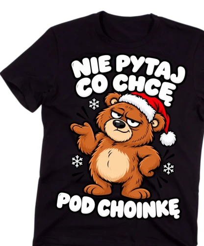 Męska koszulka świąteczna - śmieszna 3.webp