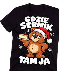 Męska świąteczna koszulka na prezent
