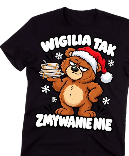 Męska koszulka świąteczna - śmieszna 8.webp