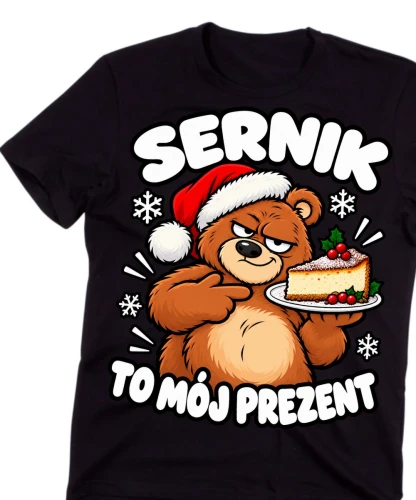 Męska koszulka świąteczna - śmieszna 12.webp