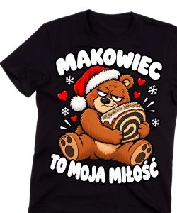 Męska świąteczna koszulka na prezent