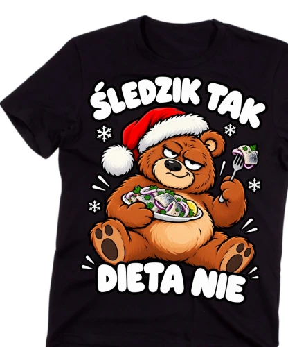 Męska koszulka świąteczna - śmieszna 14.webp