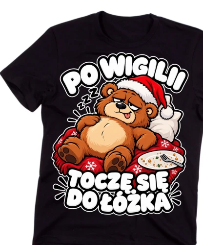Męska koszulka świąteczna - śmieszna 19.webp
