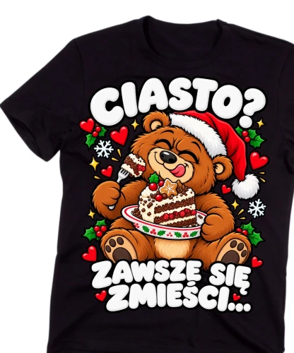 Męska koszulka świąteczna - śmieszna 23.webp