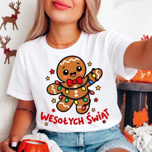 Koszulka świąteczna damska - merry30-6.webp