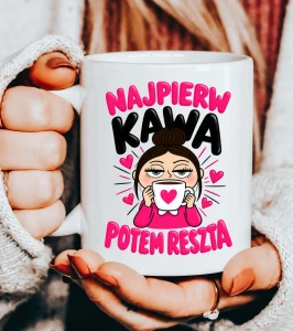 Śmieszny kubek na prezent dla koleżanki 