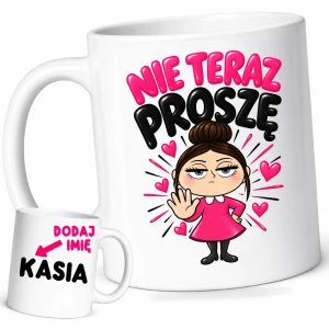 Kubek dla koleżanki z biura/pracy na prezent z imieniem