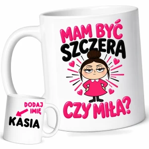 Kubek dla koleżanki z biura/pracy na prezent z imieniem
