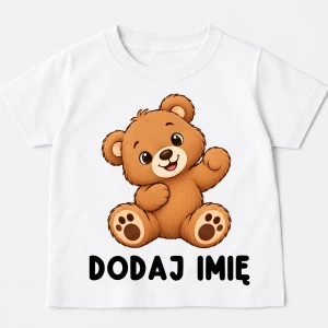 Personalizowana Koszulka z misiem na Dzień Misia
