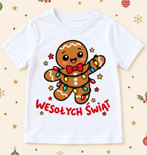 Koszulka dla dziecka na Mikołajki .webp