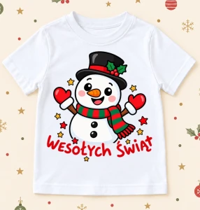 Koszulka dla dziecka na Mikołajki - merry30-10