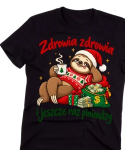 Śmieszna męska koszulka na prezent pod choinkę 