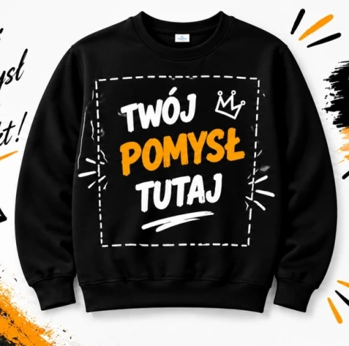 Personalizowana bluza z własnym nadrukiem.webp