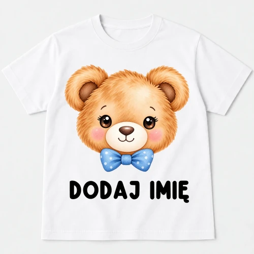 Personalizowana Koszulka z Misiem na Dzień Misia - z imieniem .webp