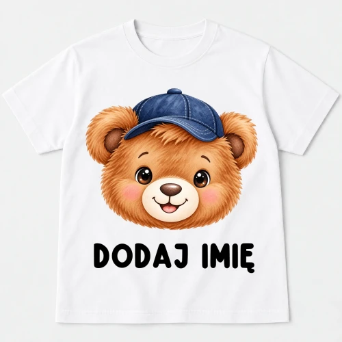 Personalizowana Koszulka z Misiem na Dzień Misia - z imieniem .webp