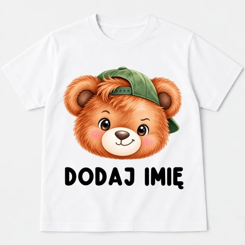 Personalizowana Koszulka z Misiem na Dzień Misia - z imieniem .webp