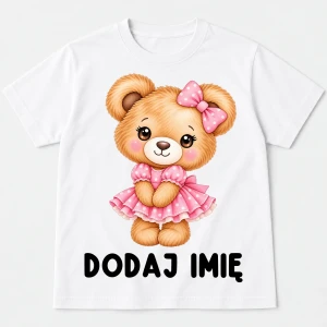 Personalizowana Koszulka z misiem na Dzień Misia miś314