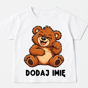 Personalizowana Koszulka z misiem na Dzień Misia miś324-8
