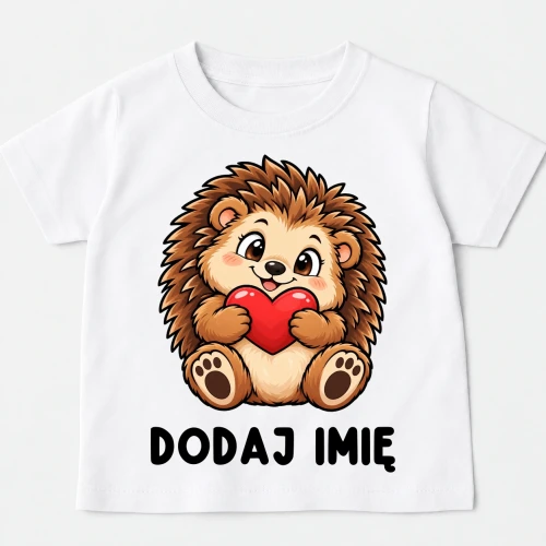 Persnonalizowana Koszulka z Jeżem na Dzień Jeża.webp