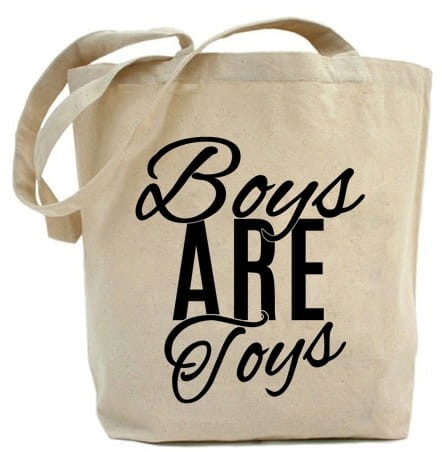 Shopper"BOYS ARE TOYS"