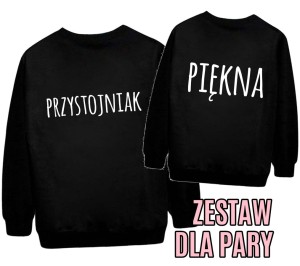 Zestaw dla pary 2 bluzy   