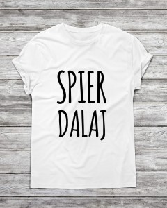 Koszulka męska "Spierdalaj "