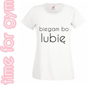 Koszulka na siłownię / fitnes  