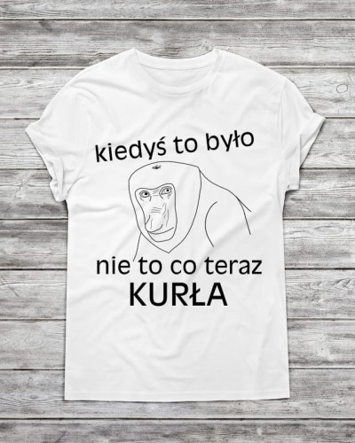Koszulka męska "Kiedyś to było..."