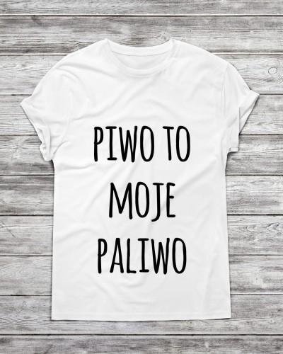 Koszulka męska "PIWO TO MOJE PALIWO"