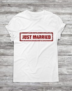 Koszulka just married