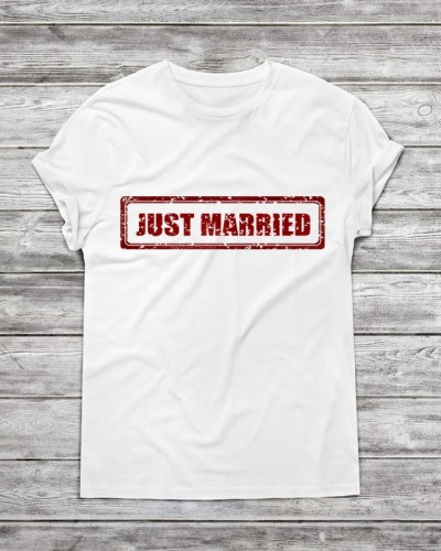 Koszulka just married