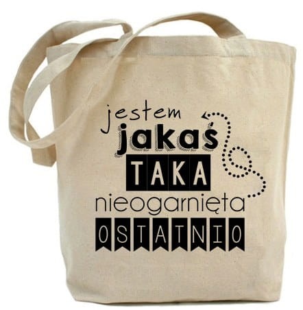 Shopper "JESTEM JAKAŚ TAKA NIEOGARNIĘTA OSTATNIO"