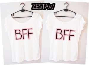 Zestaw koszulek dla przyjaciółek 